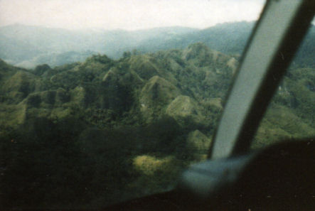 P.N.G. Landscape from plane